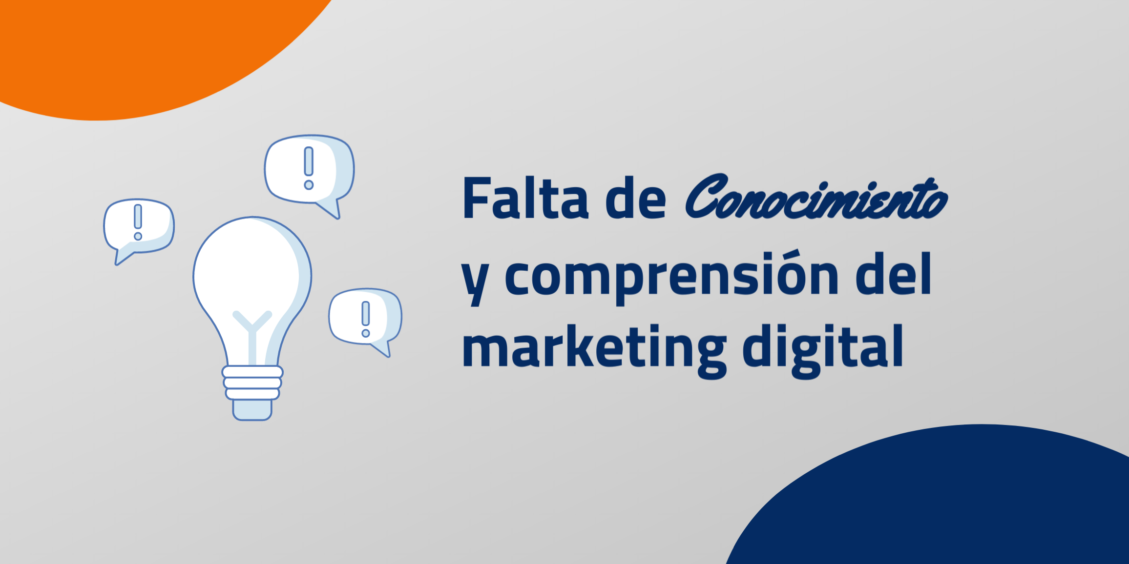 dificultad para implementar marketing digital