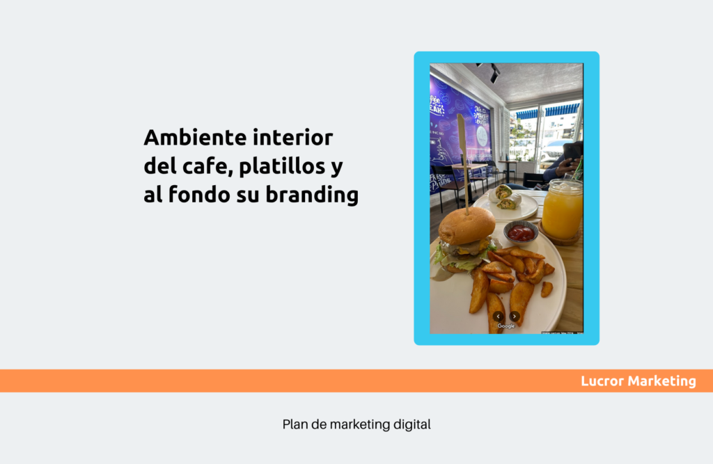 ambiente interior cafe-plan de marketing